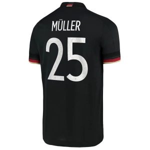 Billige Fotballdrakter Tyskland Müller 25 Bortedrakt 2021 – Kortermet