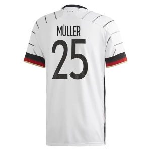 Billige Fotballdrakter Tyskland Müller 25 Hjemmedrakt 2021 – Kortermet