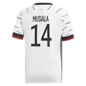 Billige Fotballdrakter Tyskland Musiala 14 Hjemmedrakt 2021 – Kortermet