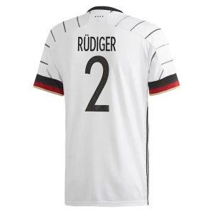 Billige Fotballdrakter Tyskland Rudiger 2 Hjemmedrakt 2021 – Kortermet