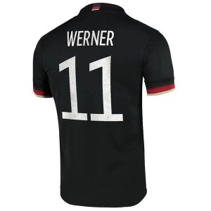 Billige Fotballdrakter Tyskland Werner 11 Bortedrakt 2021 – Kortermet