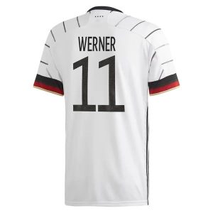 Billige Fotballdrakter Tyskland Werner 11 Hjemmedrakt 2021 – Kortermet