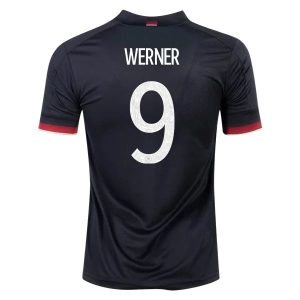 Billige Fotballdrakter Tyskland Werner 9 Bortedrakt 2021 – Kortermet