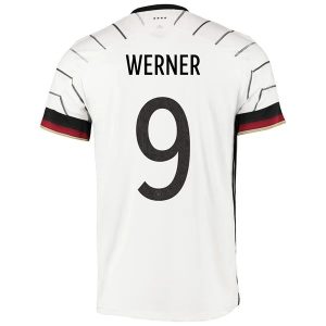 Billige Fotballdrakter Tyskland Werner 9 Hjemmedrakt 2021 – Kortermet