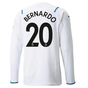 Manchester City Bernardo Away Jersey Long Seeve