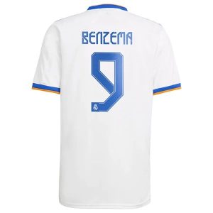 Real Madrid Benzema Home Jersey