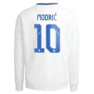 Real Madrid ModriC Home Jersey Long Seeve